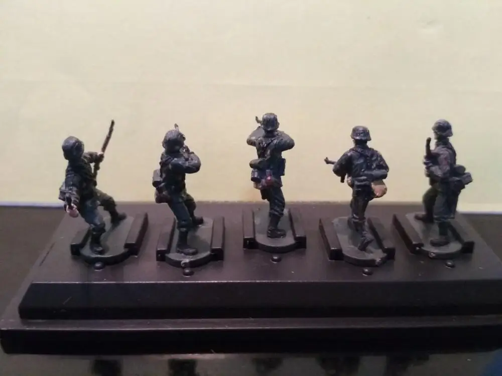 1/72 P804 немецкая пять солдат готовая цветная продукция коллокация Танк модель