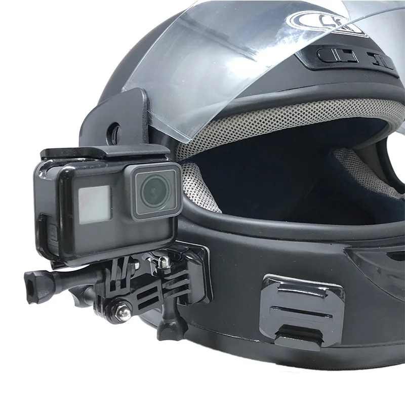 Кронштейн для подбородка мотоциклетного шлема поворотная кнопка GoPro Hero 8 7 6 black