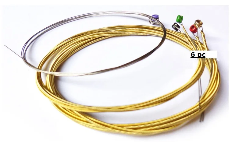 

colorful bead acoustic guitar string