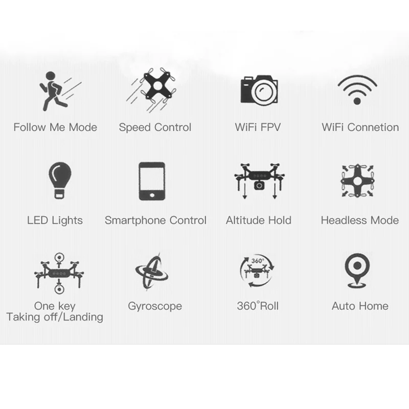 SG700 селфи дроны Rc Дрон с камерой Wifi Fpv Квадрокоптер оптический игрушечный