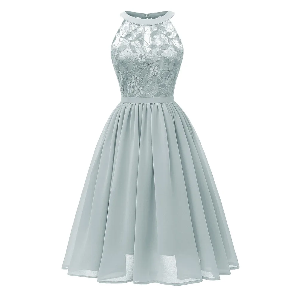 New style hot sales Fashion Women Vintage Princess Floral Lace Cocktail Neckline Party Aline Swing Dress high quality G0529#20 | Женская