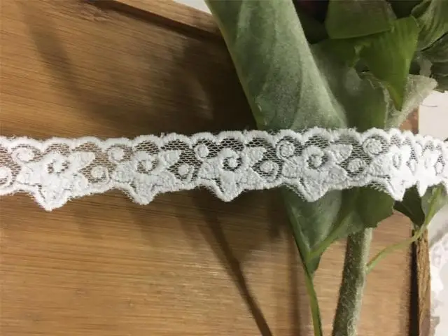 Изысканная вышивка сетчатые кружева это белое хлопковое Сетчатое кружево с