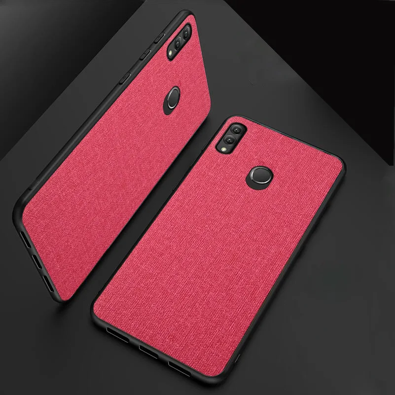 Простой тканевый чехол для huawei Honor Note 10 6 95 '' противоударный дышащий мягкий 8X