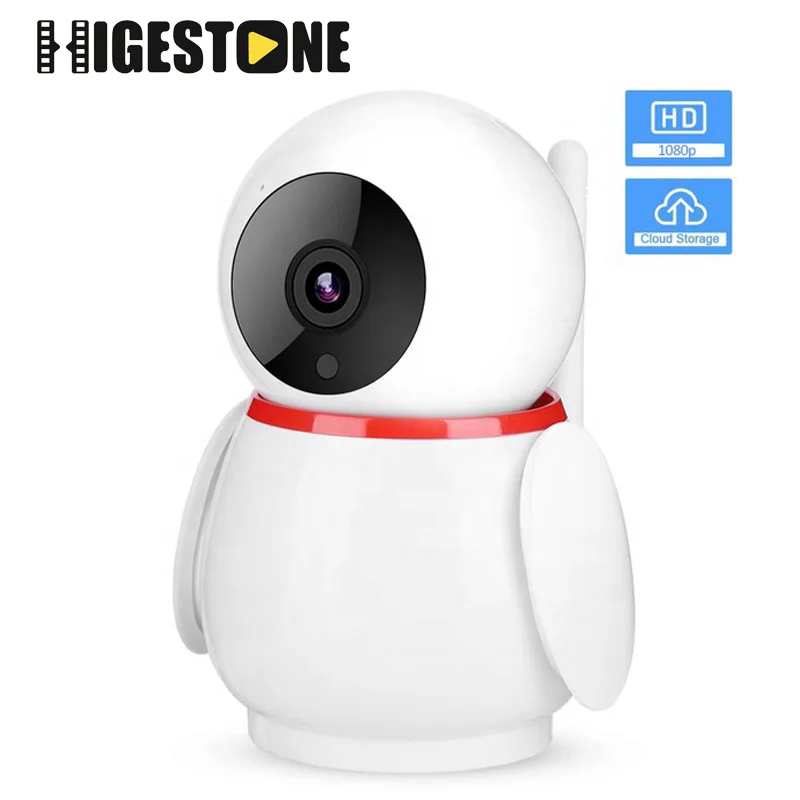 Higestone 1080P Беспроводная ip-камера домашняя камера видеонаблюдения камера с автоматическим отслеживанием сети CCTV ночного видения мобильное приложение IR WiFi