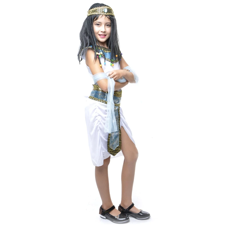 Sexy Fancy Dress Egypt Princess Costume For Girls Halloween Performance Cosplay Clothing Children Evening Party Clothes | Тематическая