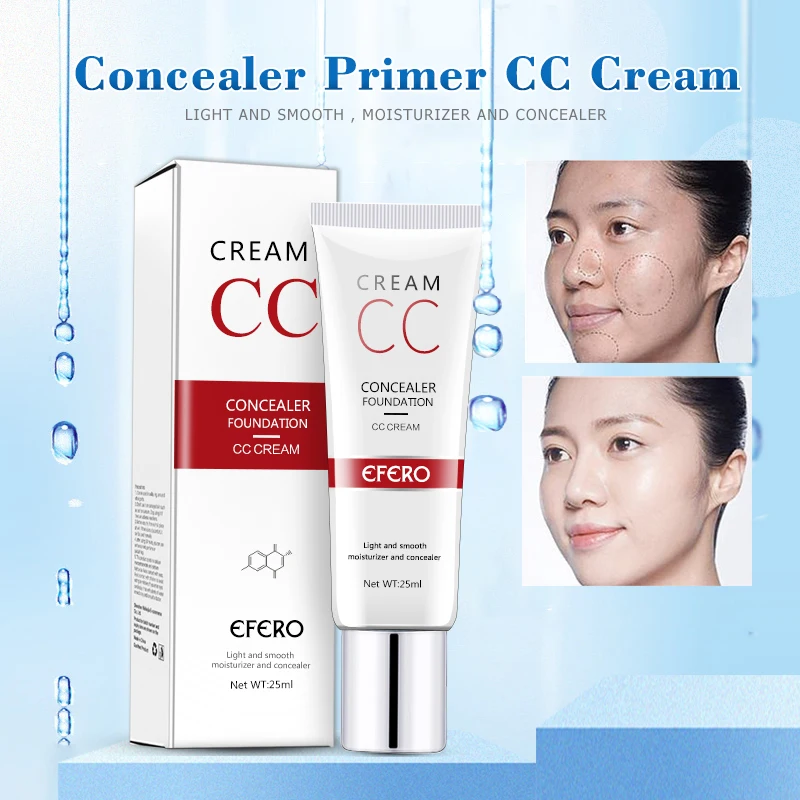EFERO Perfect BB крем консилер основа для тонального крема CC макияжа Осветляющий