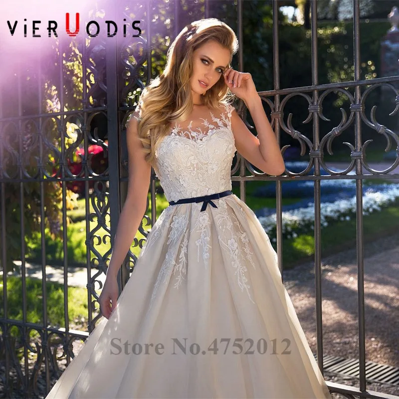 Vestidos De Novia 2019 New Design Chapel Train A-Line Wedding Dress Elegant Spaghetti Straps Sleeveless Bridal Gown | Свадьбы и