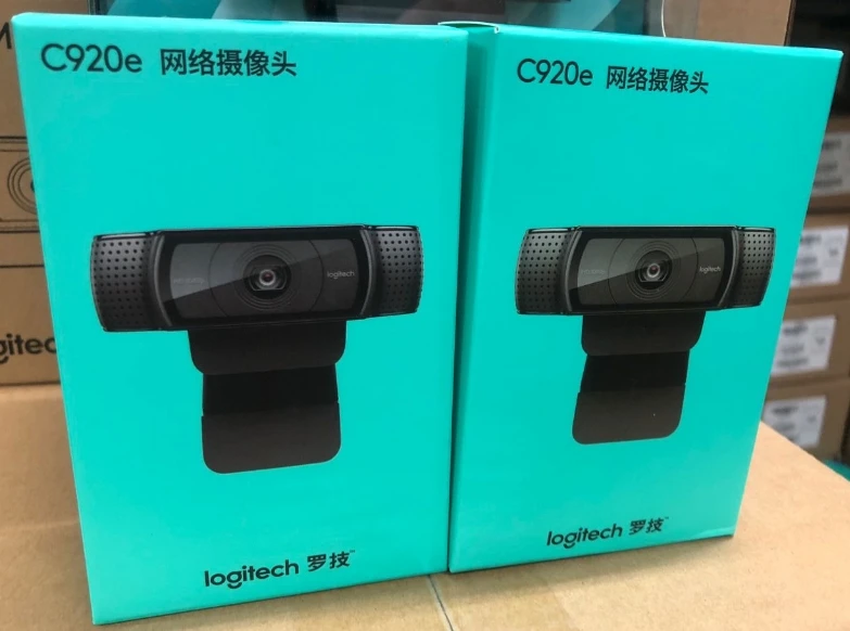 Logitech C920E HD 1080P Веб-камера с автофокусом камера Full HD 1080P Видеозвонок со стереозвуком для компьютера