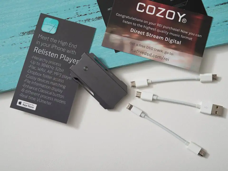 COZOY REI 32bit 384 кГц DSD256 портативный усилитель для наушников iOS/Android/ПК|portable headphone