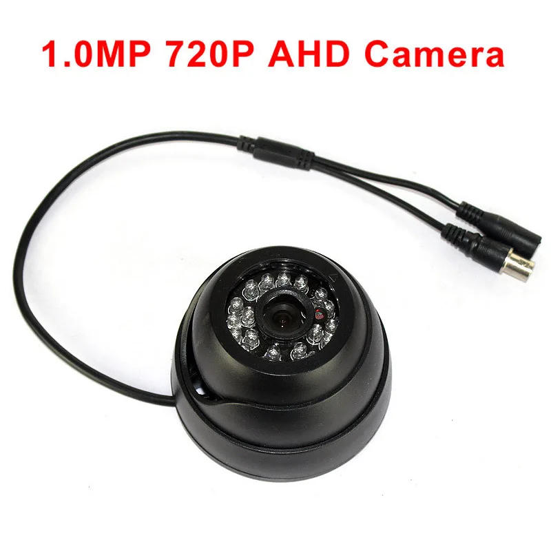 Камера видеонаблюдения 1.0MP 720P AHD с объективом IR cut 3 6 мм меню osd|Камеры