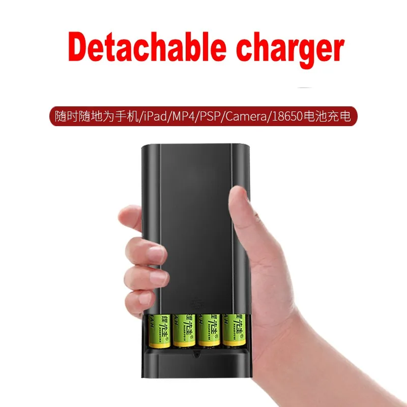 Зарядное устройство для батарей kanгу и интеллектуальное питание 2 слота USB