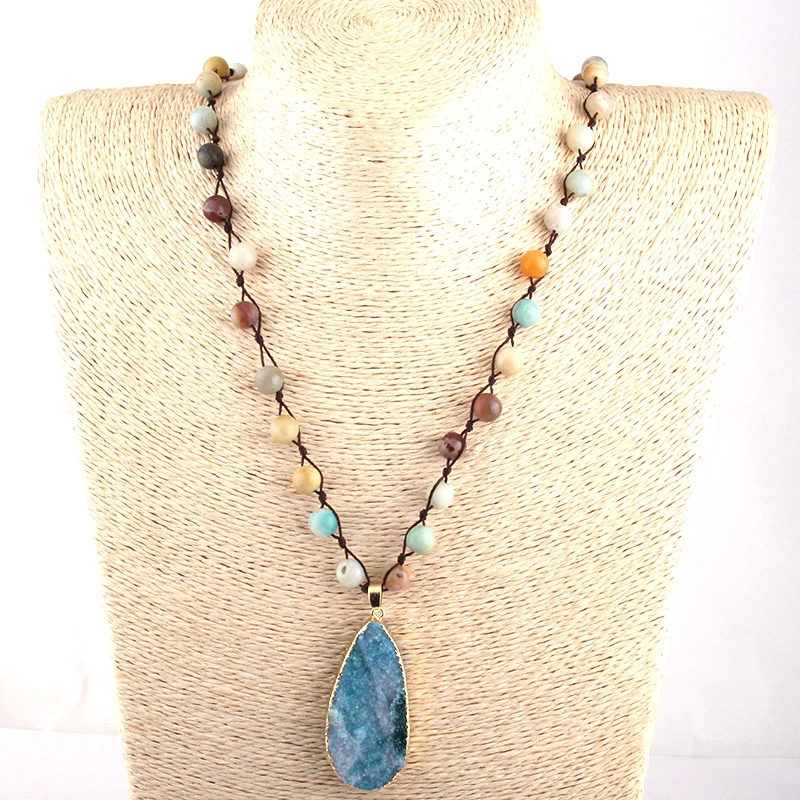 Бесплатная доставка богемные этнические ювелирные изделия модные ожерелья с