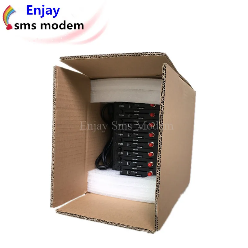 Экономичный пул модемов Q24 Plus gsm gprs 8 портов с STK и TCP/IP массовая расотправка SMS ММС