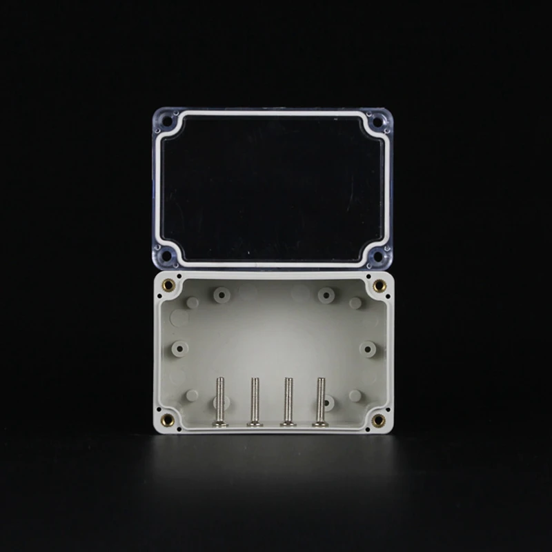 IP65 100x68x50 мм прозрачная крышка ABS прозрачный пластиковый электронный проект водопроводная распределительная коробка для проводов кабель герметичный корпус Чехол