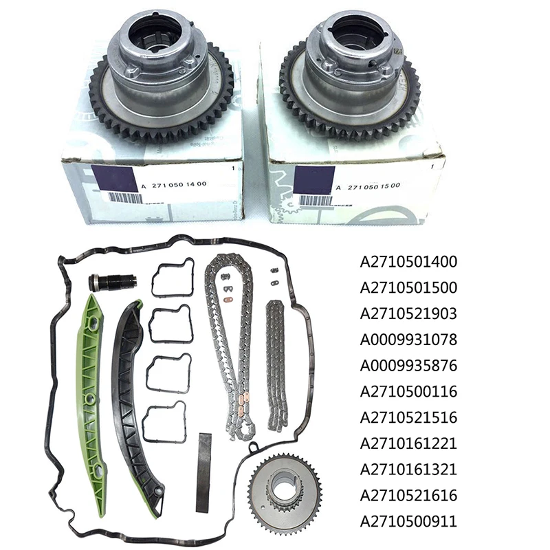 Для Mercedes-Benz E комплект цепи ГРМ W 212 C 207 S 212 C S 204 C 204 W 204 SLK R 172 распределительный вал Цепи Передач