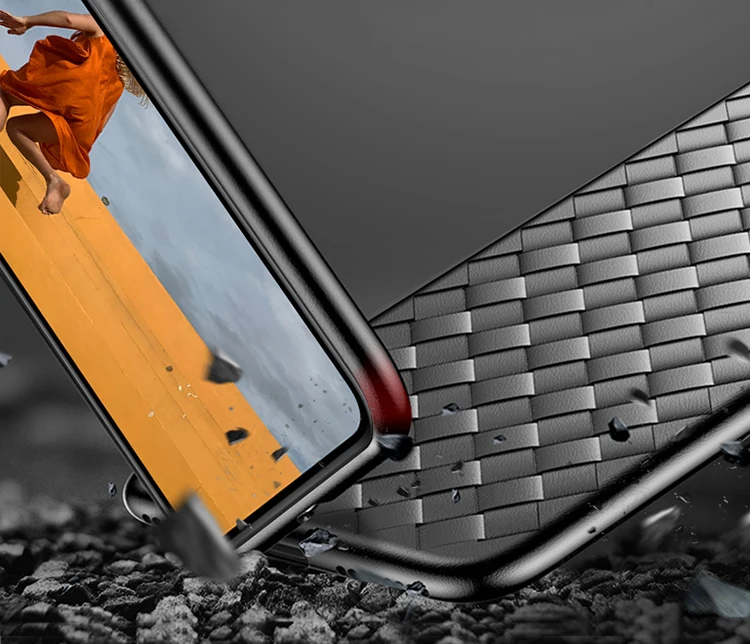 Чехол для Xiaomi Redmi Note 7 роскошный BV сетчатый тканый тонкий защитный чехол накладка