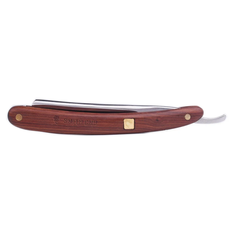 440C Steel Straight Razor Men Shaving Razors Ebony Wood Handle Barber Tool Manual Shaver Classic Scraper Sharpened