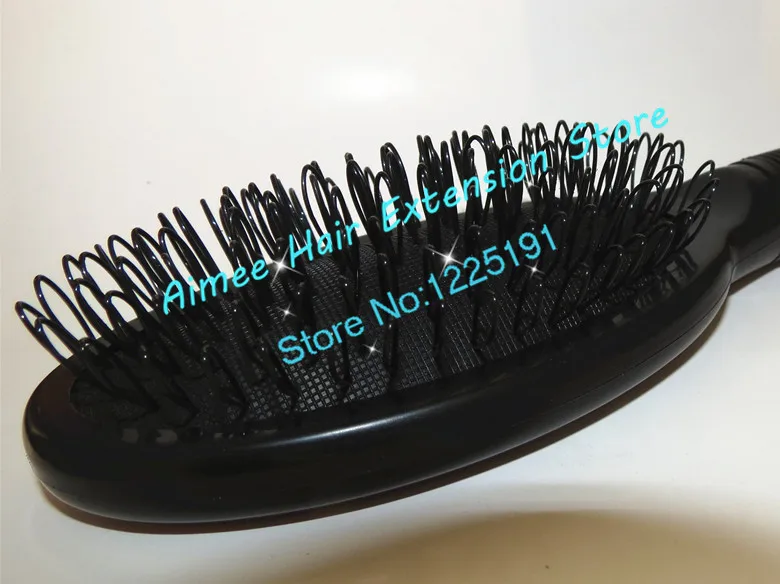 Гребень пластиковый для наращивания волос профессиональная щетка с волнистыми
