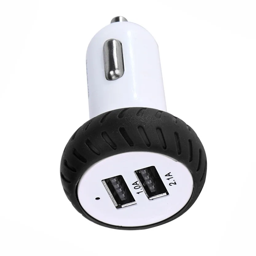 Levert Прямая поставка мини двойной 2 порт 12В USB Авто в автомобиле зарядное