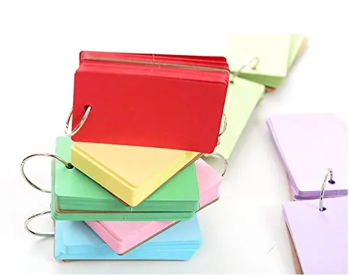 Папка с кольцом легкая флэш карта индексом 50 нерешенных пустых белых страниц 2