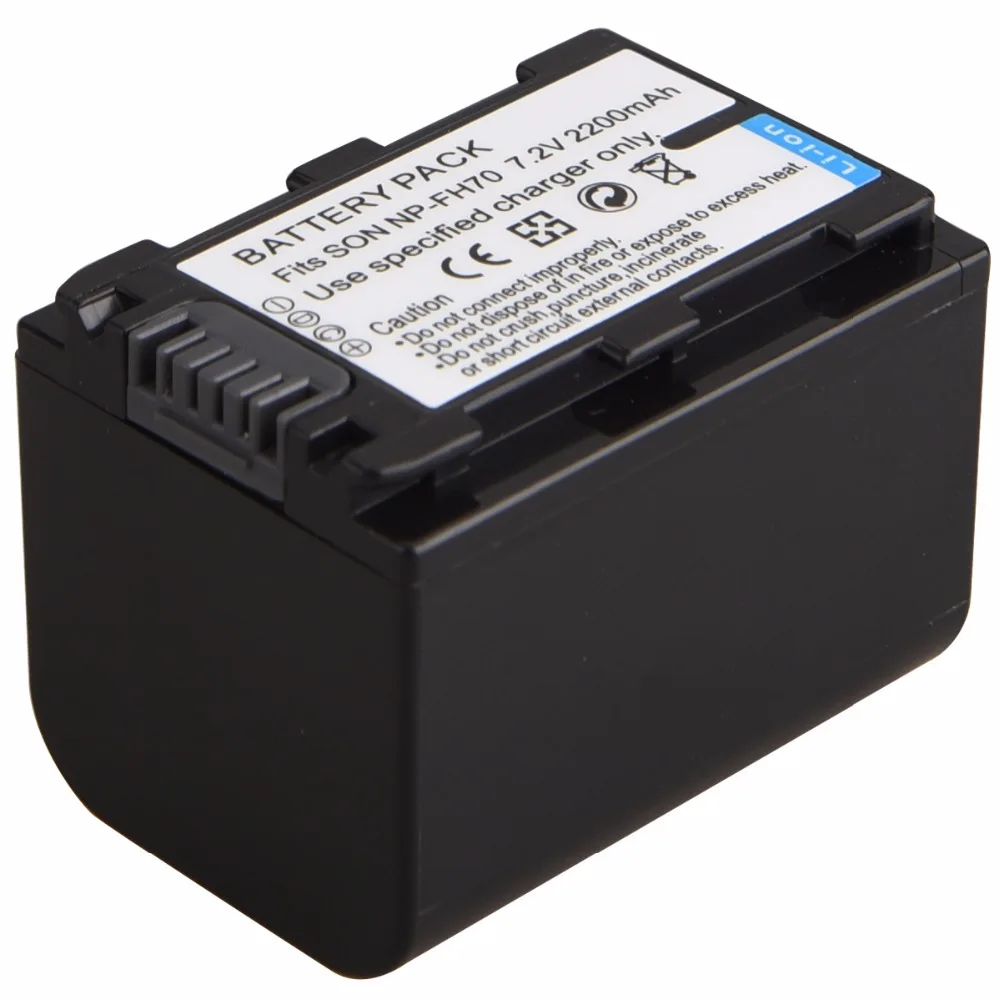 2200 мА/ч, NP-FH70 Батарея для sony NP-FV100 NP-FH30 NP-FH40 NP-FH60 NP-FH50 NP-FH70 HDR-SR/XR HDR-CX/UX/HC фильтрующий серии Батарея акумуляторная батарея
