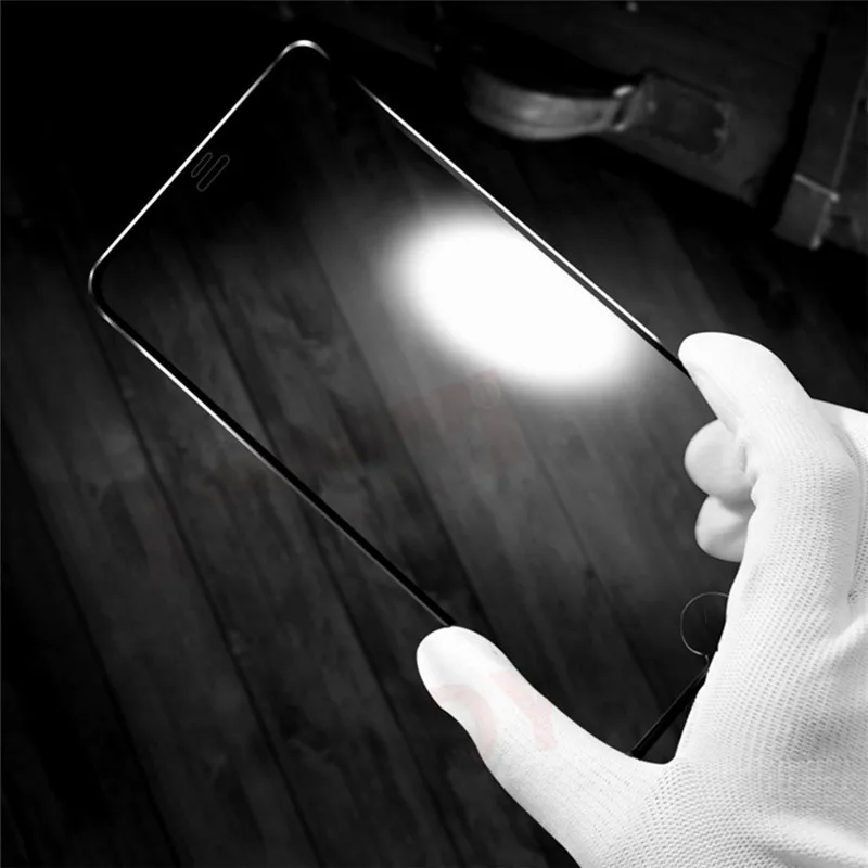 6D закаленное стекло из алюминиевого сплава для iPhone 6S 7 8 Plus X защитная пленка