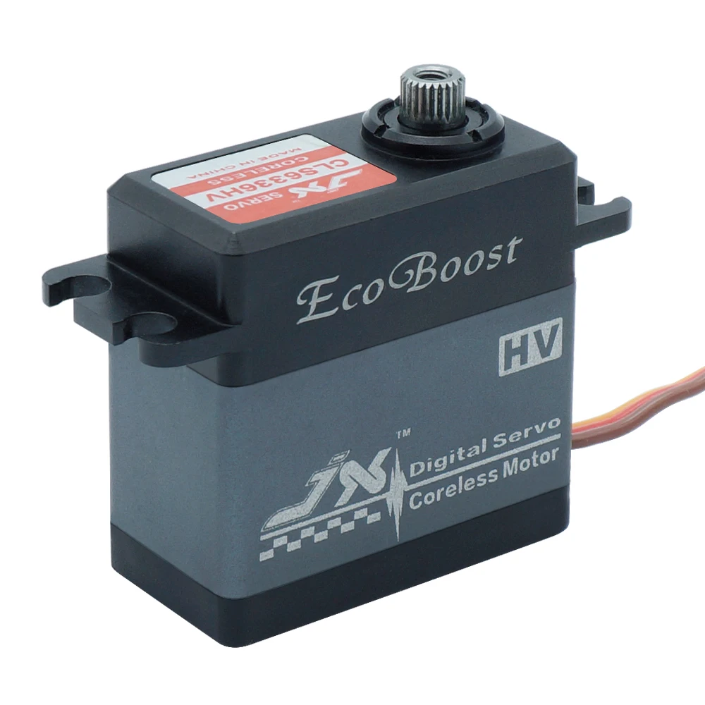 Servo Digital sin n&uacute;cleo JX CLS6336HV, engranaje de Metal con carcasa de aluminio, de alto voltaje, para helic&oacute;ptero 1/8 RC D3P0-1