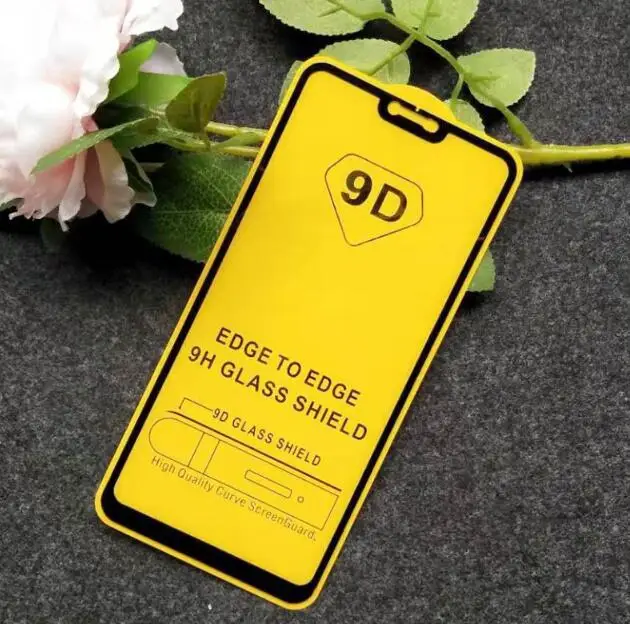 Для Xiaomi mi 8 lite Полное клеевое Покрытие Закаленное стекло для A2 note 5 7 redmi Pro 6a K20