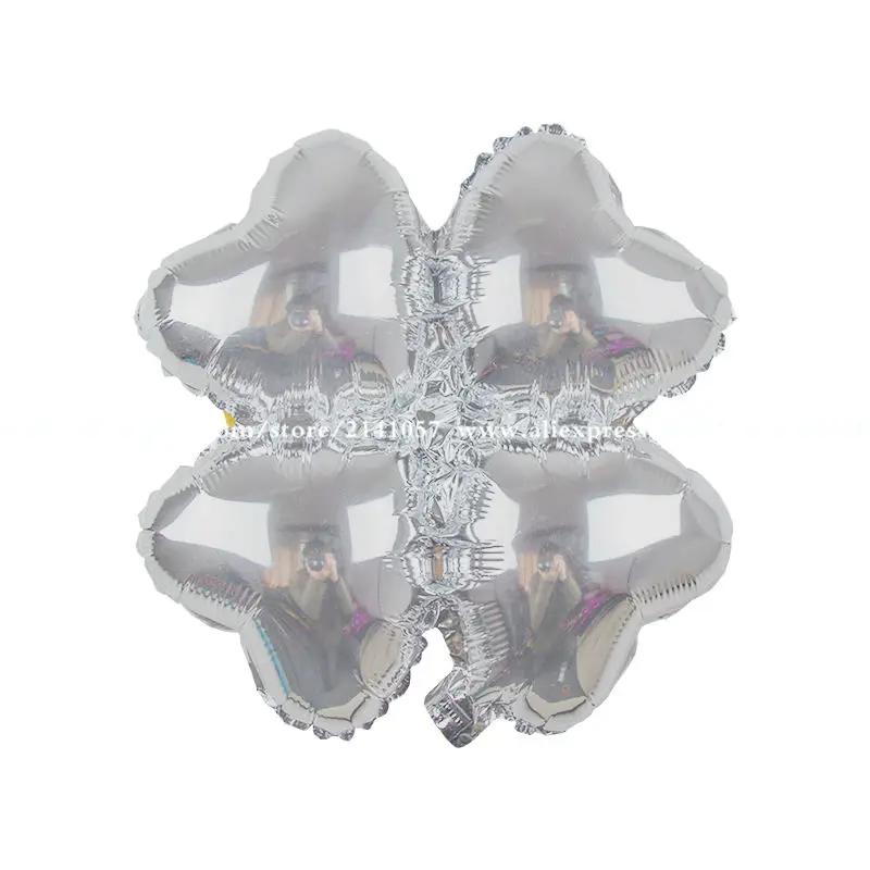 Воздушный шар из алюминиевой фольги 4 лепестка 18 дюймов 50 шт./лот конструктор в