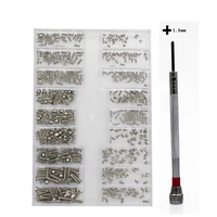 500pcs 18 kinds of small stainless steel screws electronics nuts assortment for home tool kit used for watch laptop repair