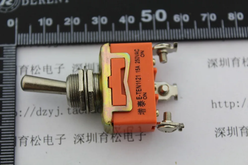 Горячая продажа Бесплатная доставка кнопочный переключатель однополюсный