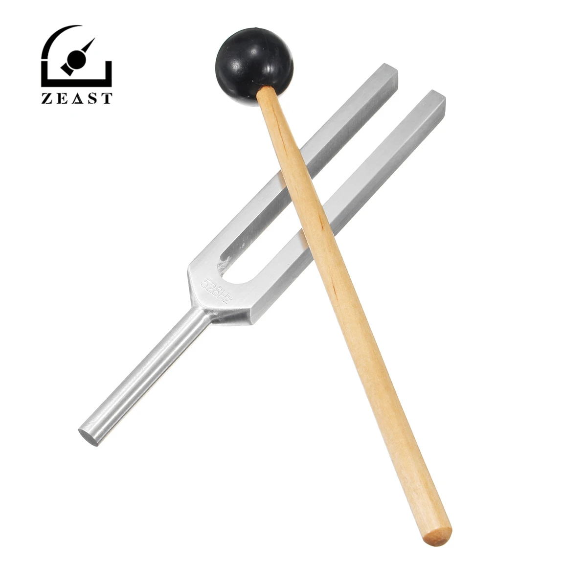 Zeast 528 Гц алюминиевая медицинская тюнинговая вилка чакра шаровой Диагностический