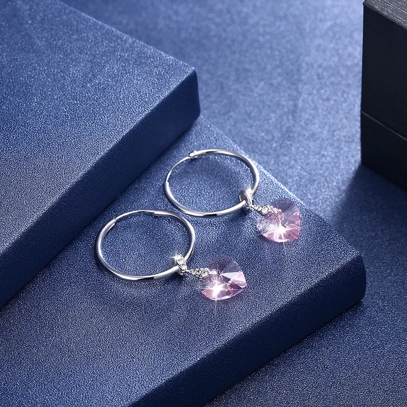 Женские серьги 2019 круглые серьги-кольца в форме сердца женские подвески из