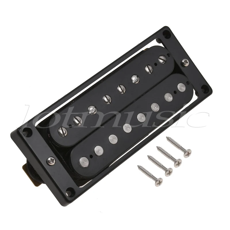 8 струн пикап хамбакер двойная катушка электрогитара Запчасти Аксессуары мост