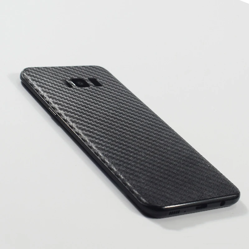 Прозрачная декоративная задняя пленка из волокна для Samsung Galaxy S8 Plus мобильного