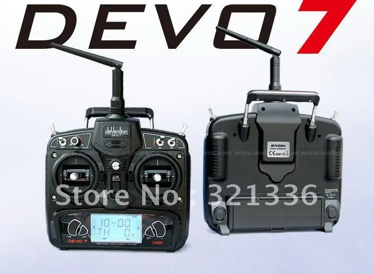 Walkera DEVO 7 2 4G канальный 4g передатчик DEVO7 DSSS без приемника для вертолета Walkera|transmitter
