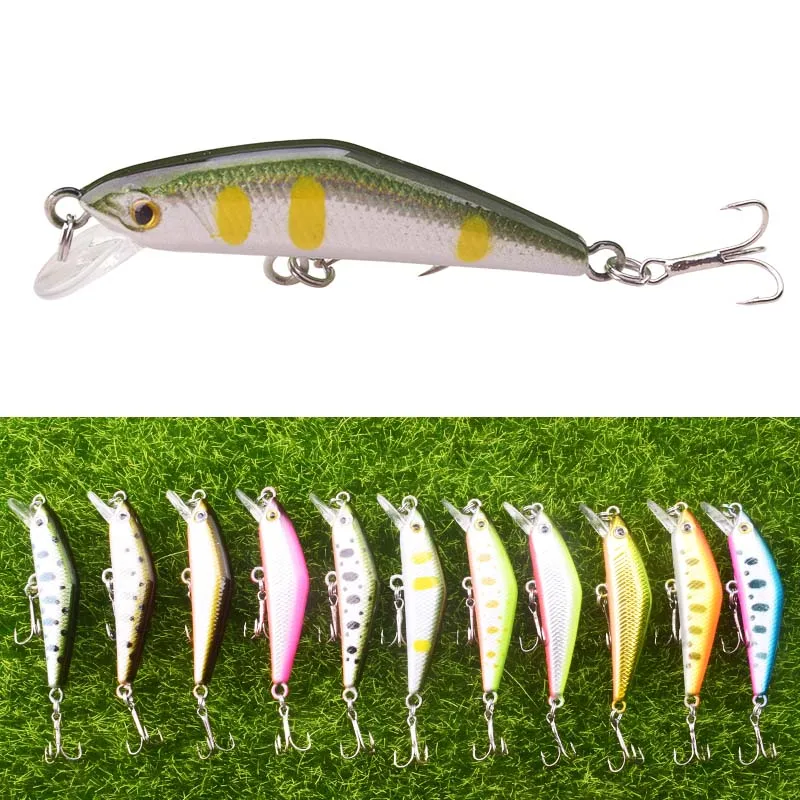 1 шт. 4 5 см 3g тонущие рыболовные наживки Minnow приманка Pesca снасть искусственные