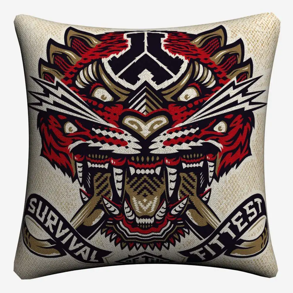 4 Defqon 1 музыкальной группы модные декоративные наволочки для дивана домашний декор чехол для подушки из льна размером 45*45 см Подушка Чехол для подушки - Цвет: 4
