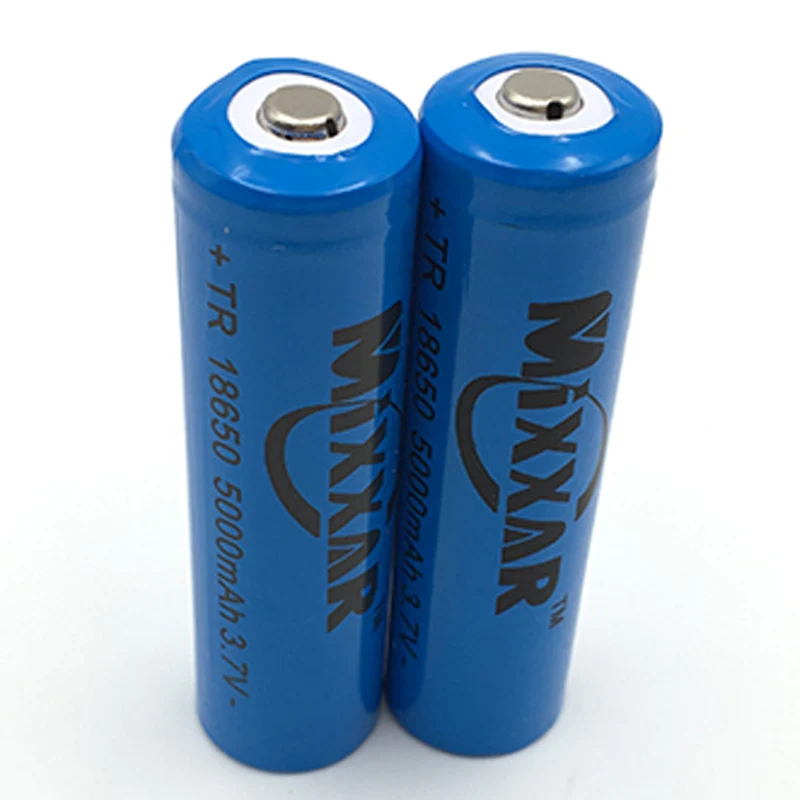 Перезаряжаемая литиевая батарея ZK5 2 шт./лот The strong light Mixxar flashlight 3 7 в 18650 литий