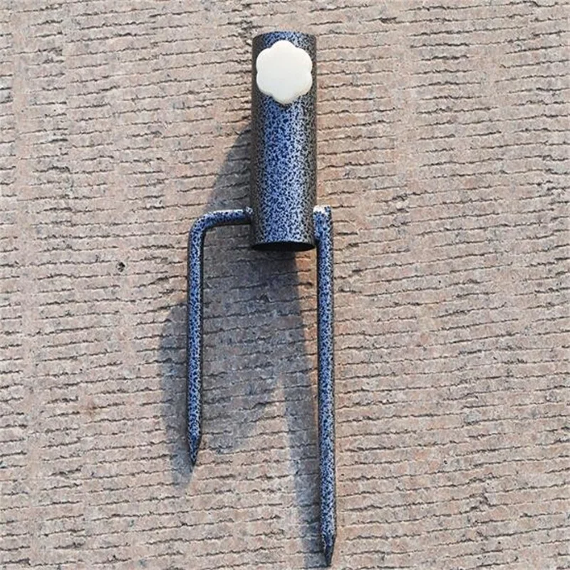 Рекламный Зонт с железной основой уличный основанием вилки регулируемое пляжное