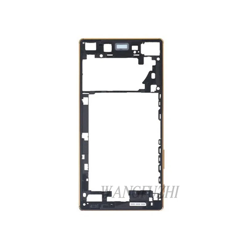 WANGFUZHI оригинальный корпус средней рамки запасная часть для Sony Xperia Z5 Premium Dual