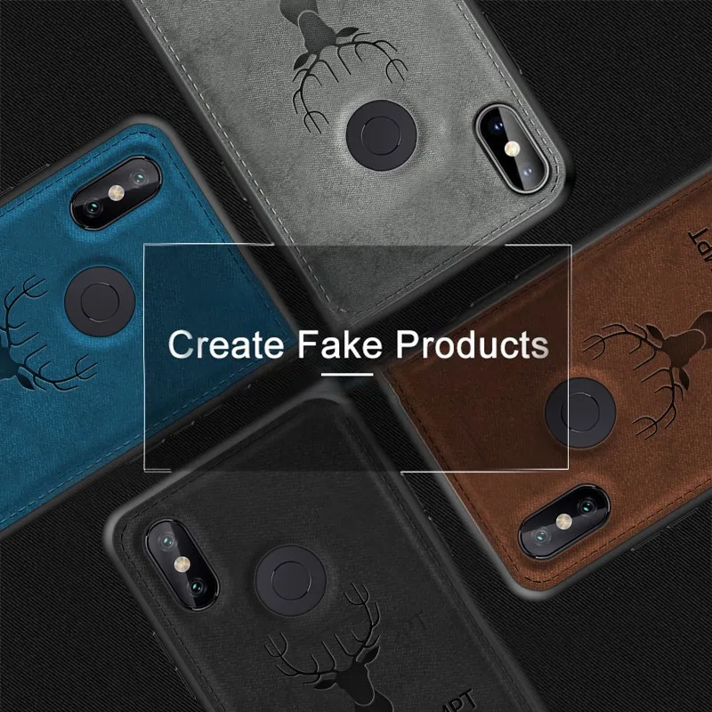 Роскошный мягкий чехол из ТПУ с текстурой ткани для Xiaomi Redmi Note 7 5 6 Pro силиконовый