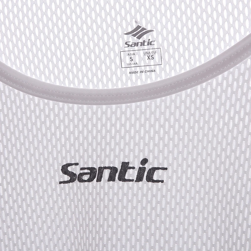 Santic мужской жилет для велоспорта Ciclismo дышащий Быстросохнущий без рукавов SANTIC N FEEL