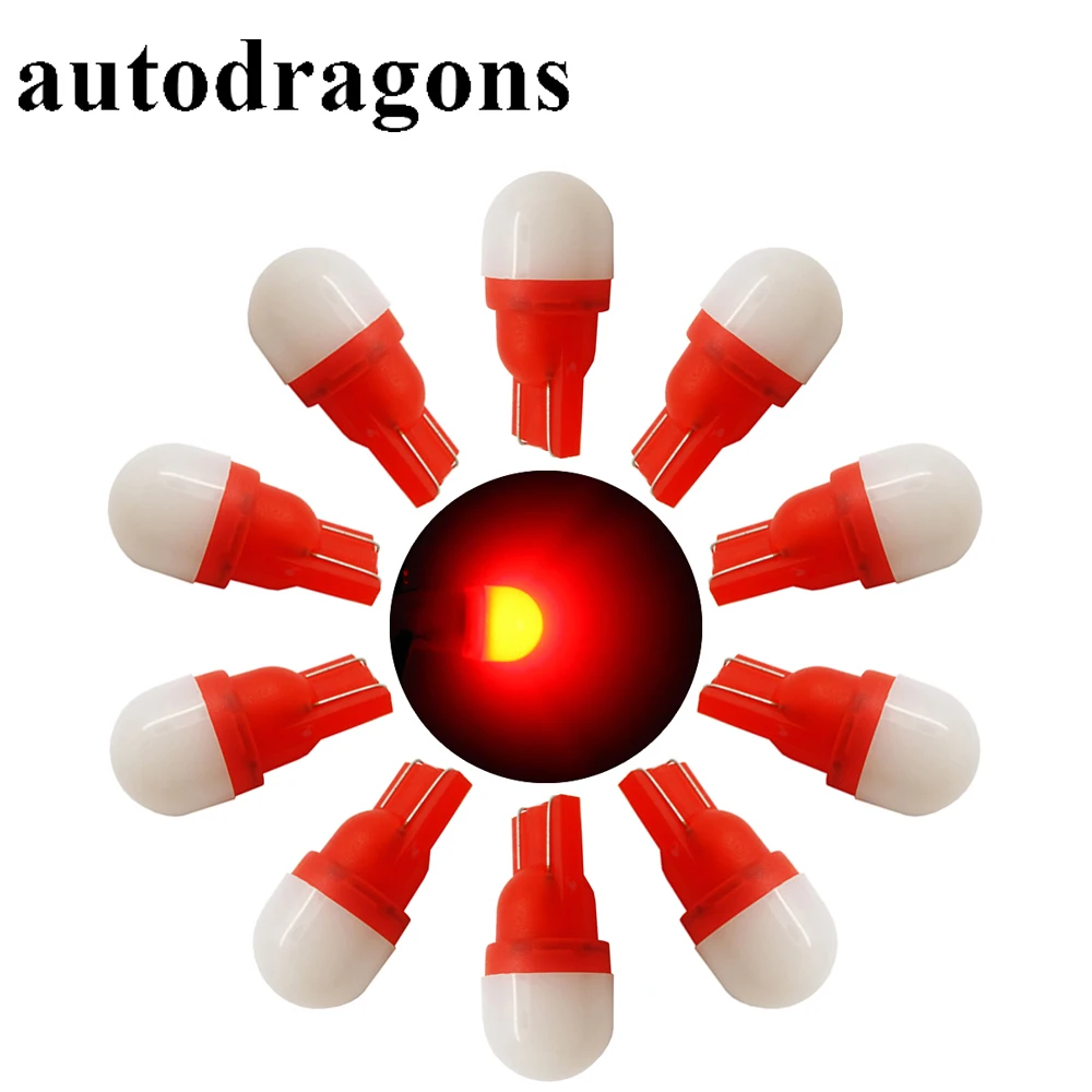 Autodragons Новый матовый свет 6 3 в пинбол led 555 W5W 2*5630 SMD Анти мерцание Светодиодная