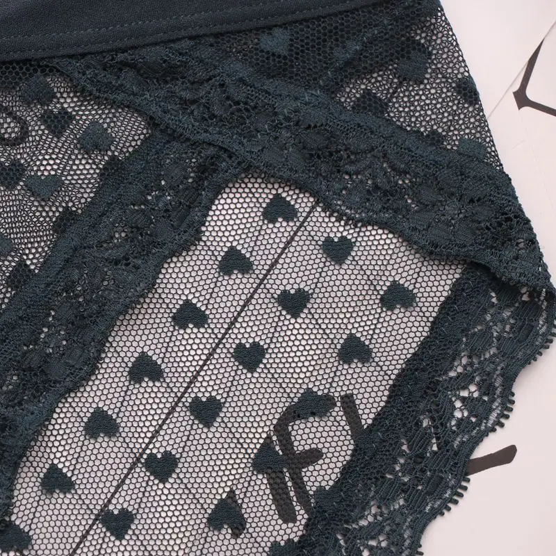 SP & CITY сексуальные кружевные трусики с вырезами в форме сердца сексуальное