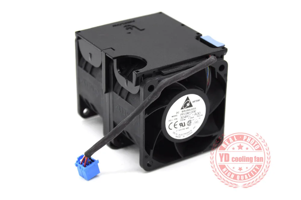 Вентилятор охлаждения для DELL сервера R510 0304KC 6056 DELTA PFC0612DE 12В 1.68A 304KC A00|cooling fan|delta