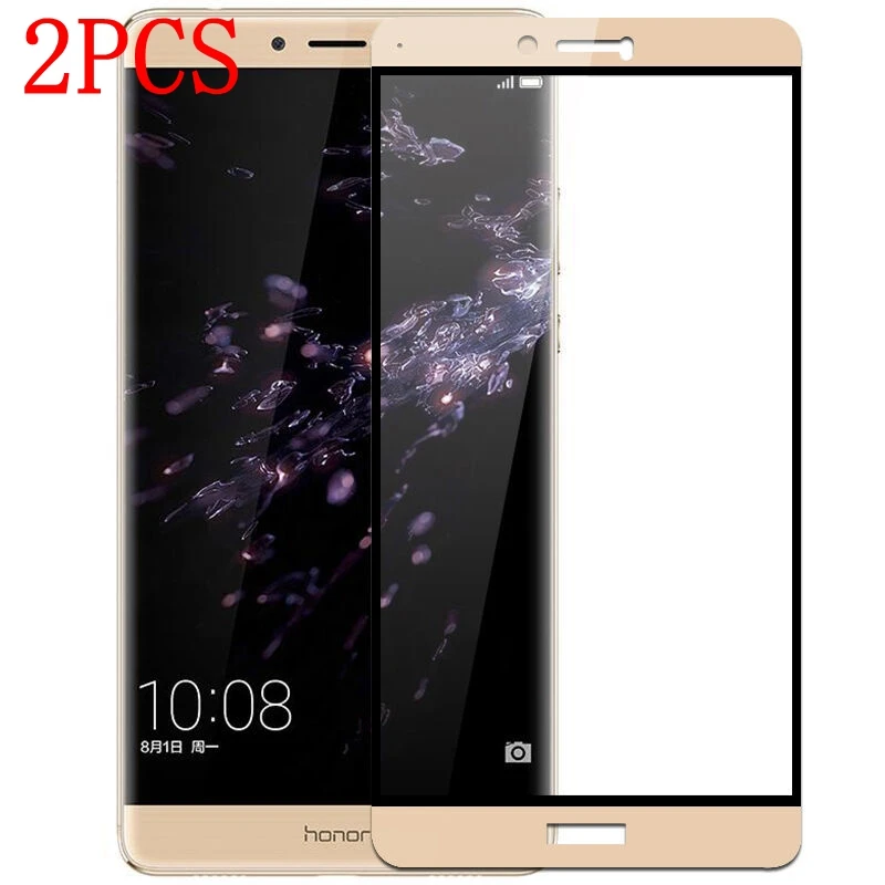 2 шт. полностью клеящееся закаленное стекло для Huawei Honor Note 8 Защитная пленка экрана