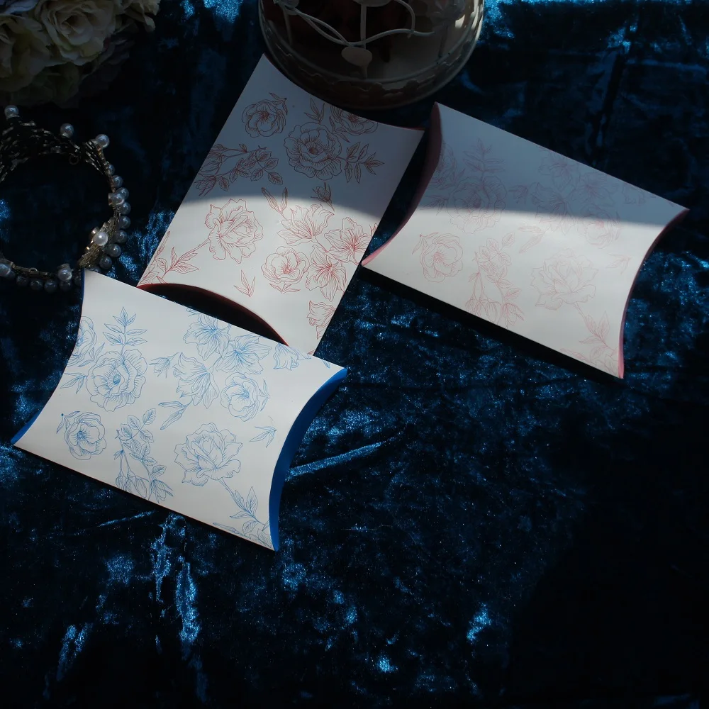 10 шт. конфеты в виде Розы красного синего розового цветов|Подарочные сумки и