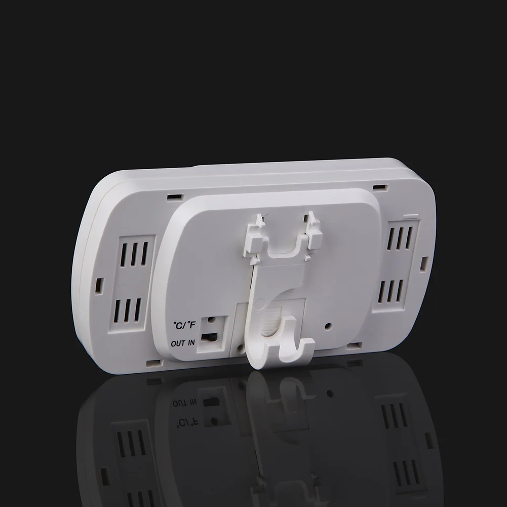 Цифровой термометр с ЖК-дисплеем Электронный температурный гигрометр Будильник