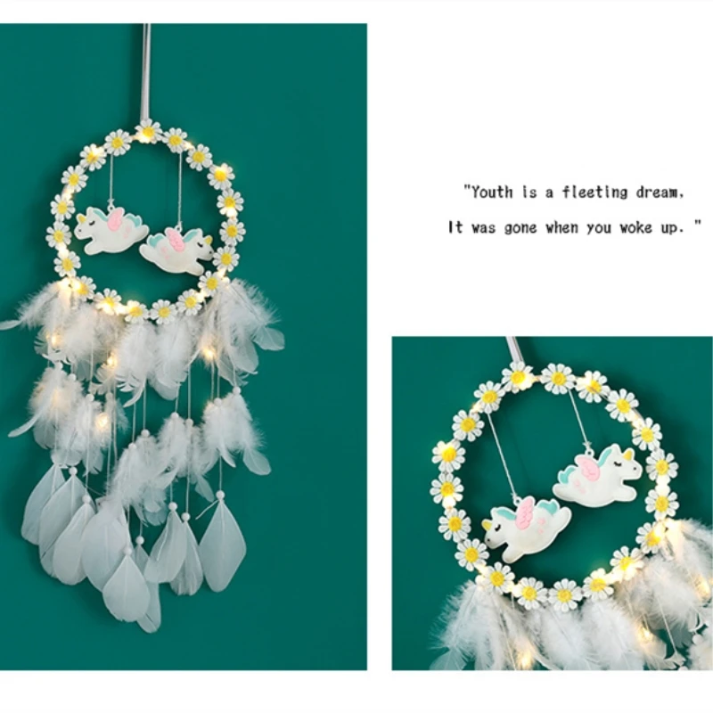 Светодиодный светильник Ловец снов скандинавский светодиодный настенный для